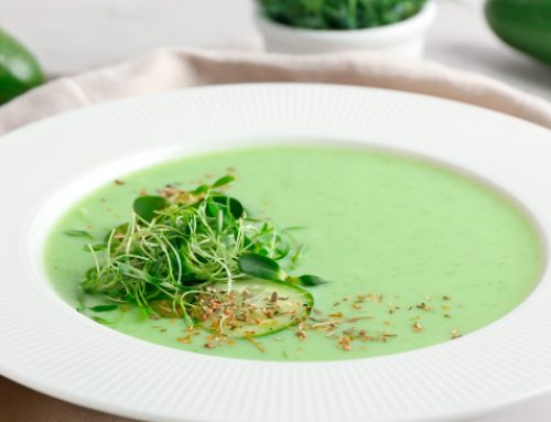 Cucumber Avocado Summer Soup Delight