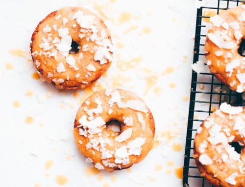 Lavender Lemon Vegan Donuts in a Unique Way